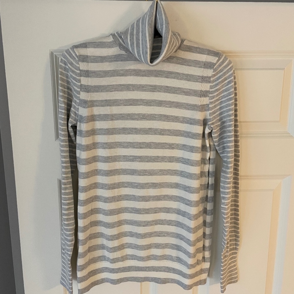 Banana Republic Cotton & Cashmere Turtleneck, Size S, Excellent Condition